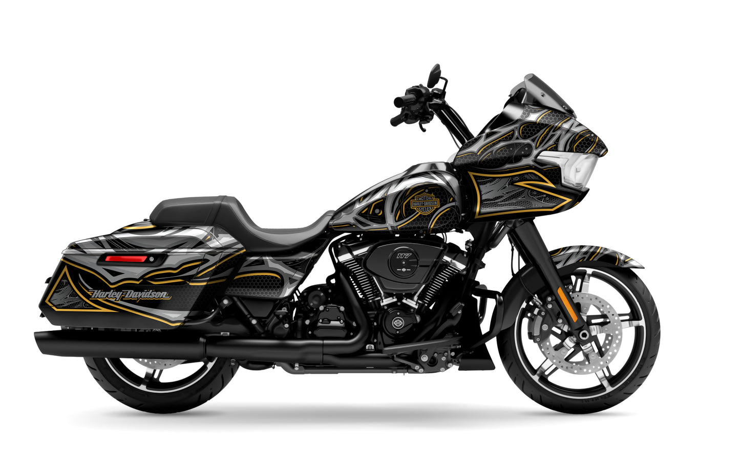 SMITH- Harley Touring Road Glide(FLTRX) Graphics Kit