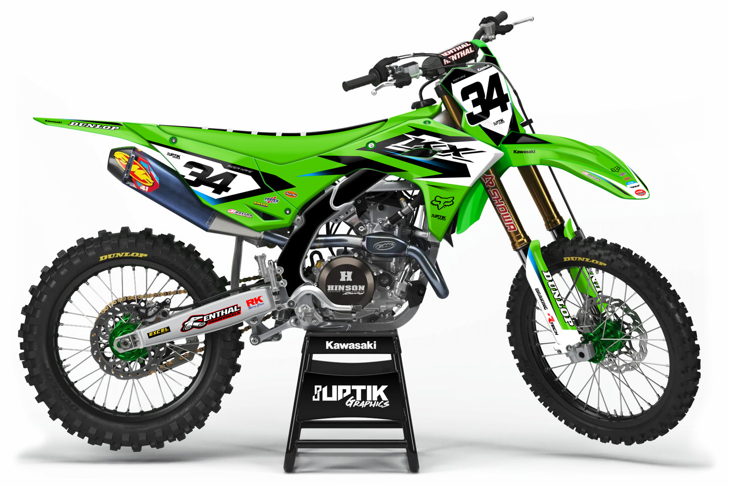 SENTINEL - Kawasaki Graphics Kit