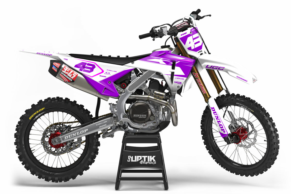 STRATA - WHITE Honda Graphics Kit