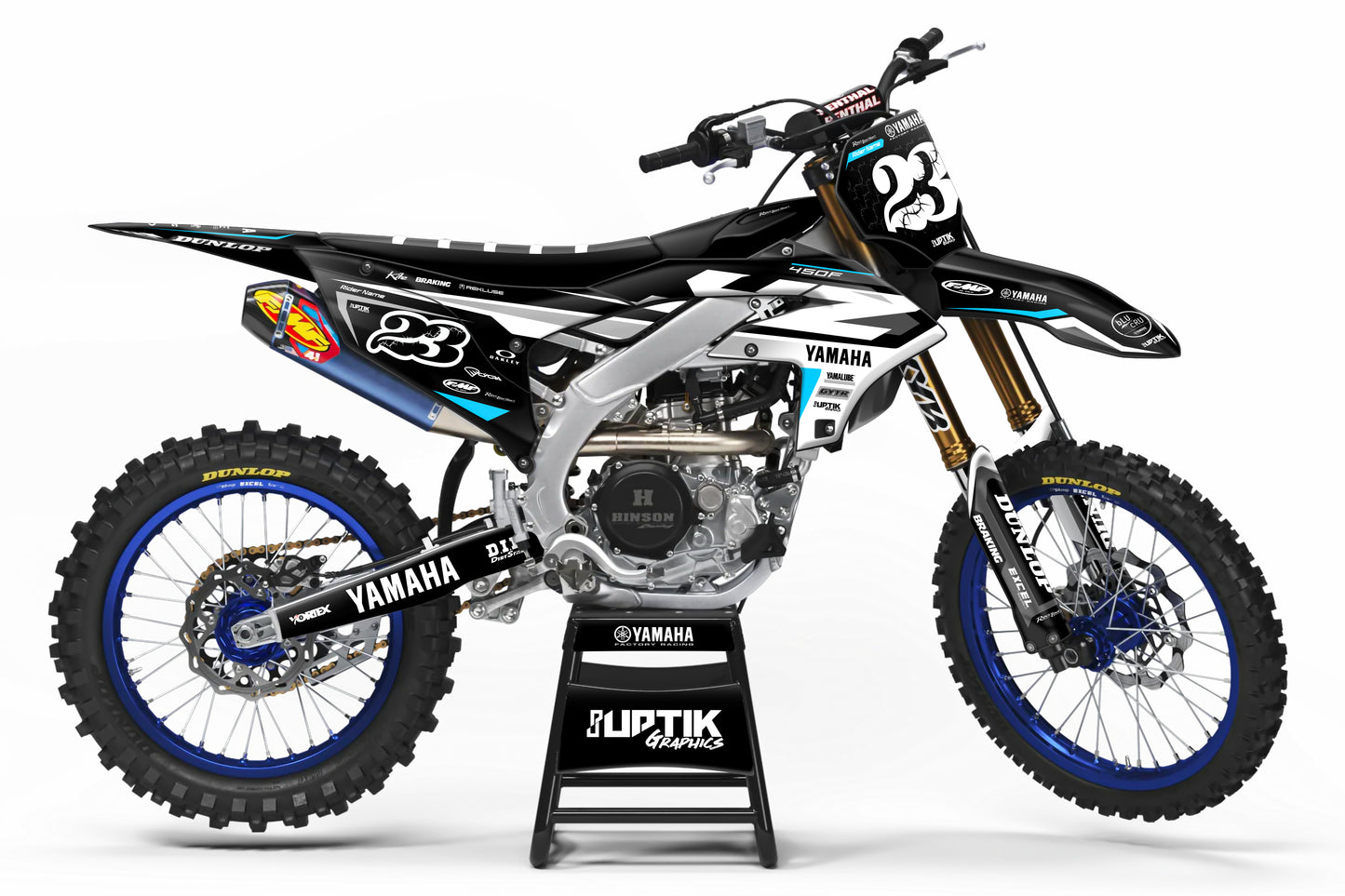 STRIKE-BLK Yamaha Graphics Kit