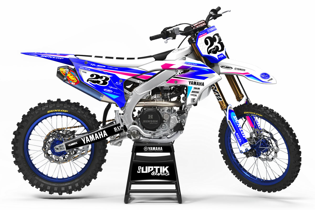 STRIKE-WHITE Yamaha Graphics Kit