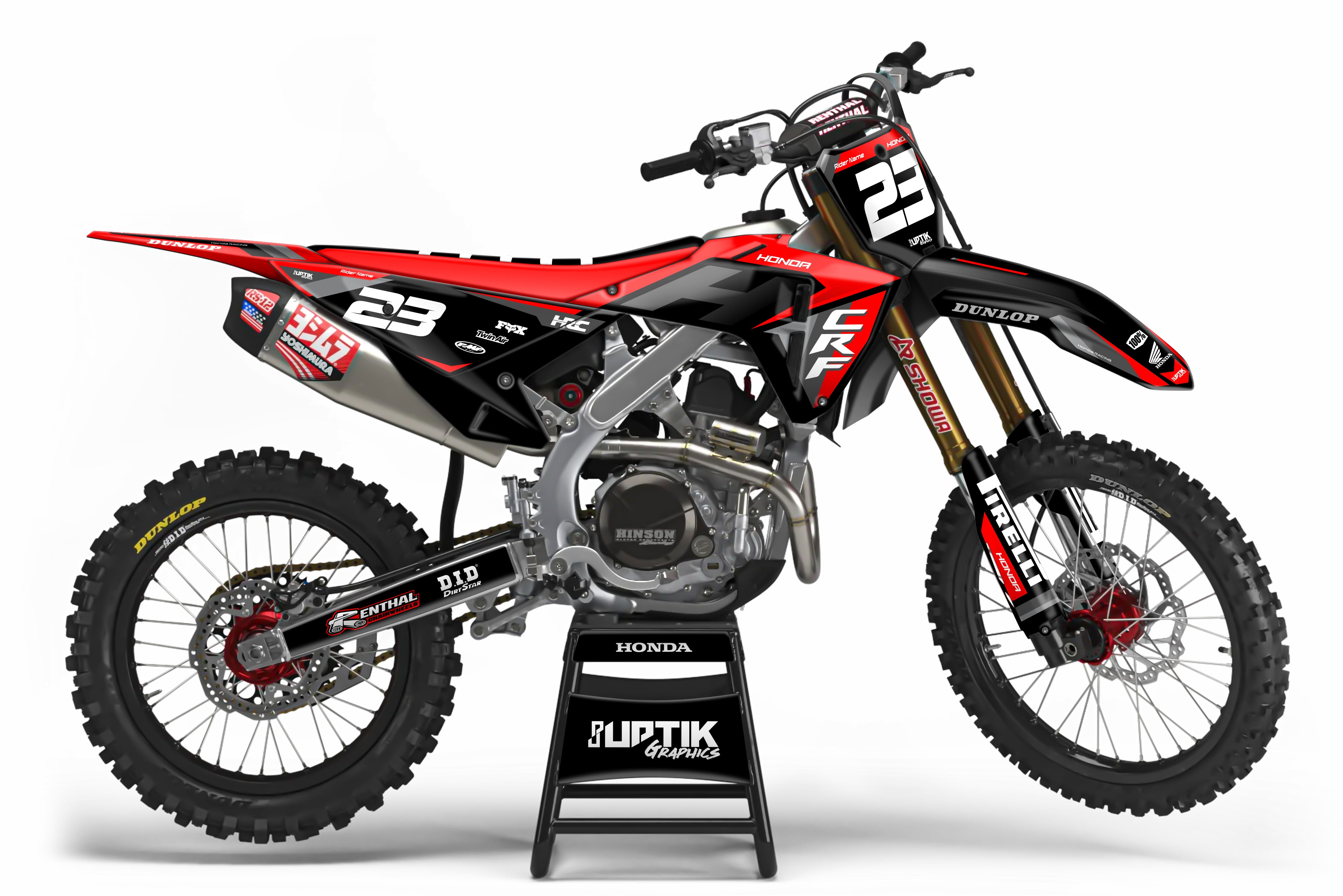 Florida Razor Graphics RAZOR - Honda Graphics Kit β Uptik Graphics Co